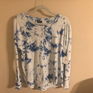 Volcom tye-dye long sleeve shirt